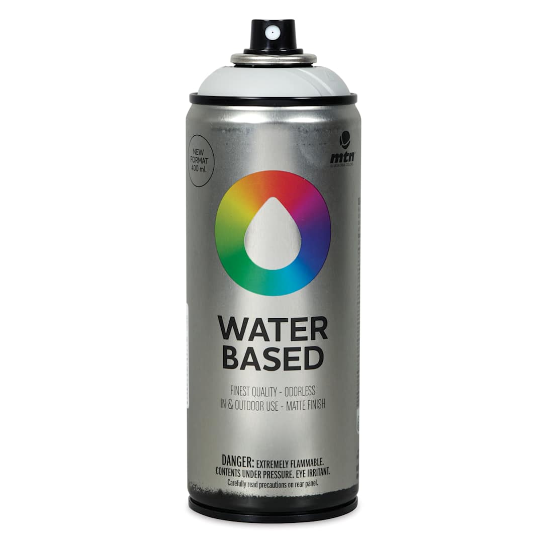Open in modal - MTN Water Based Spray Paint - Light Grey, 400 ml Can