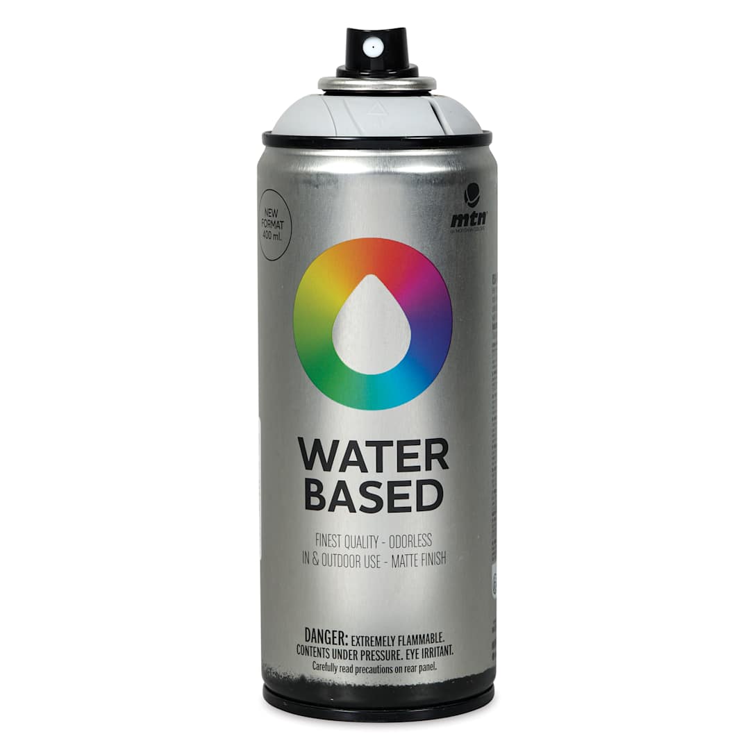Open in modal - MTN Water Based Spray Paint - Siberia Grey, 400 ml Can