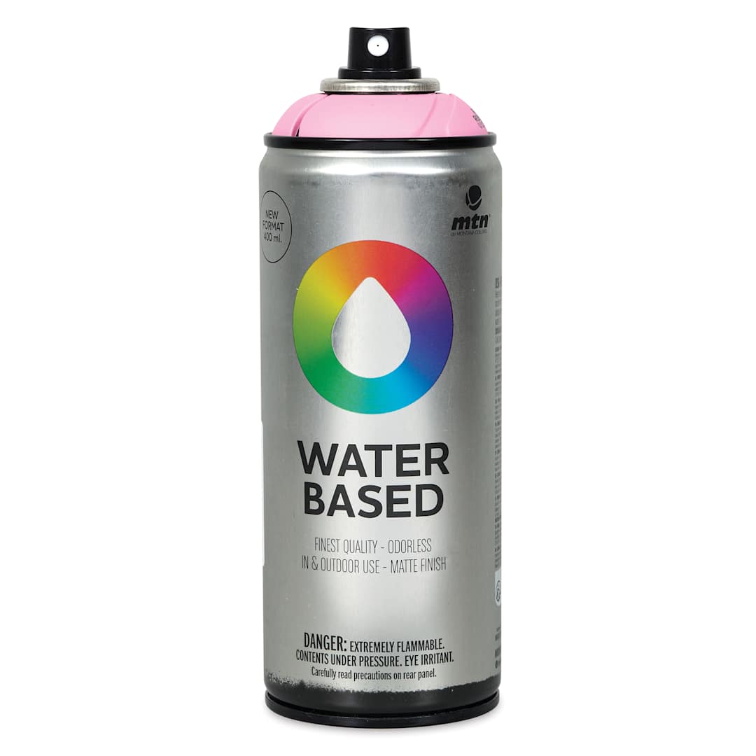 Open in modal - MTN Water Based Spray Paint - Vice Pink, 400 ml Can