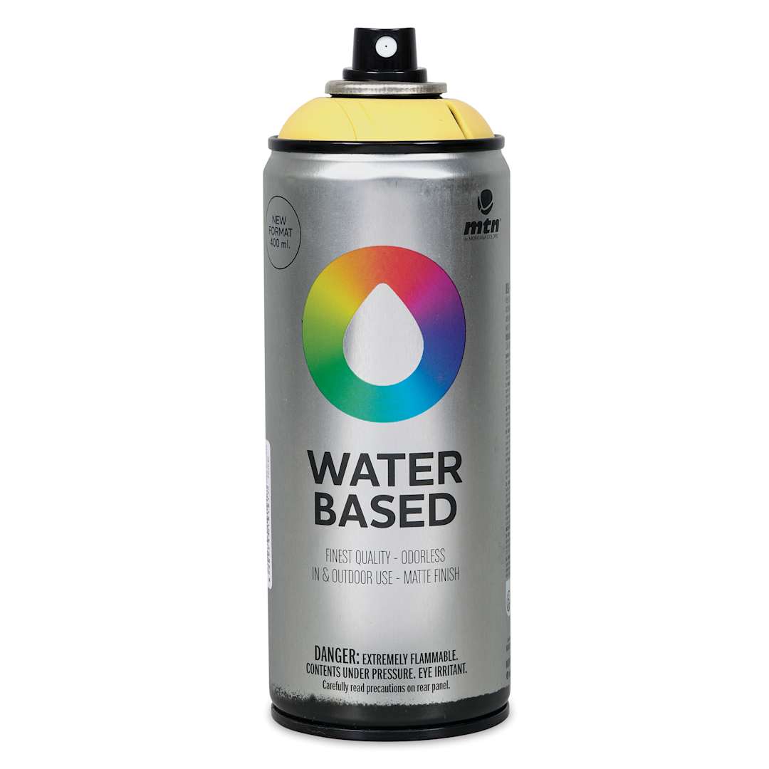 Open in modal - MTN Water Based Spray Paint - Beach Yellow, 400 ml Can
