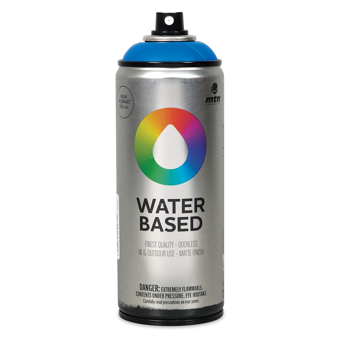 Open in modal - MTN Water Based Spray Paint - Blue Hope, 400 ml Can