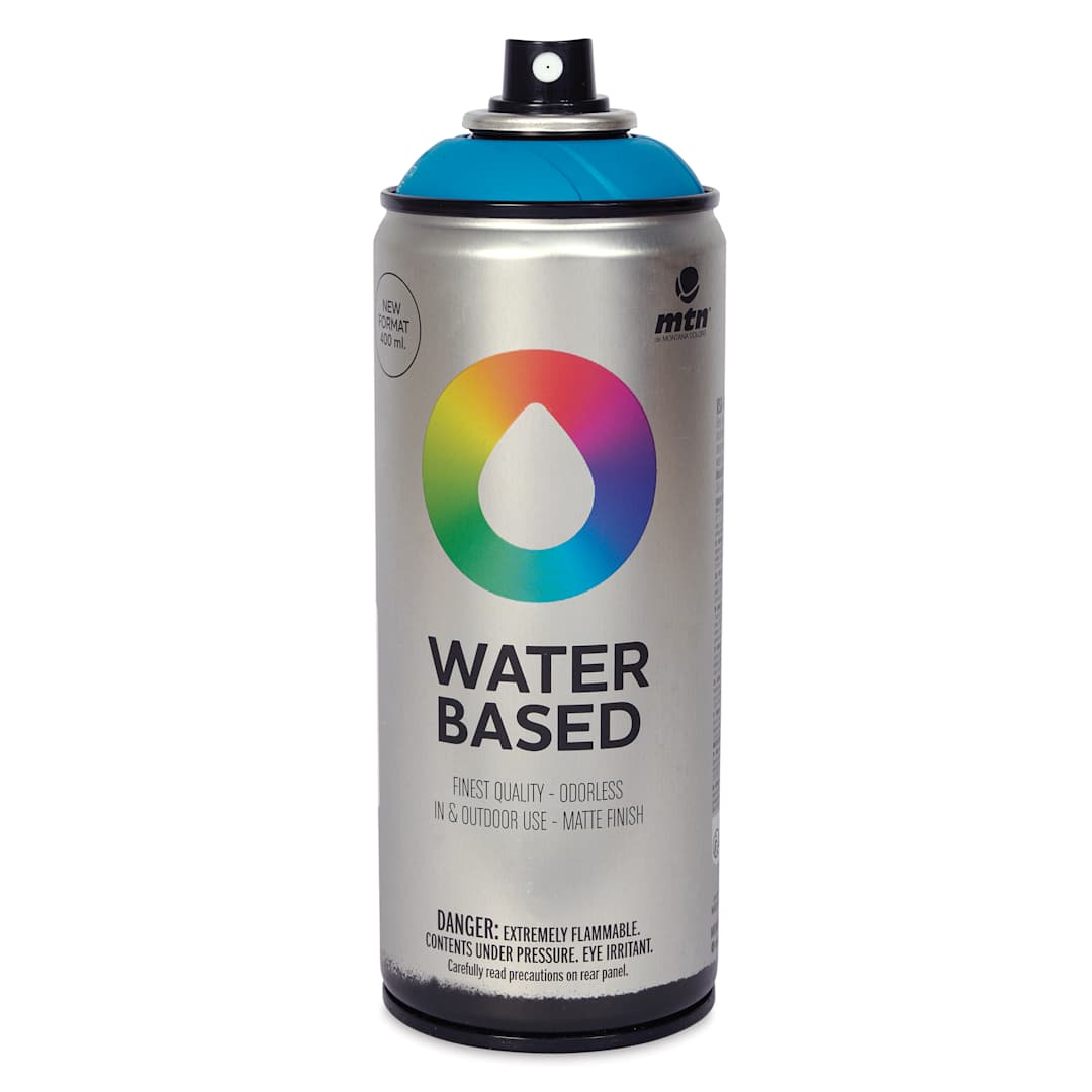 Open in modal - MTN Water Based Spray Paint - Planet Blue, 400 ml Can