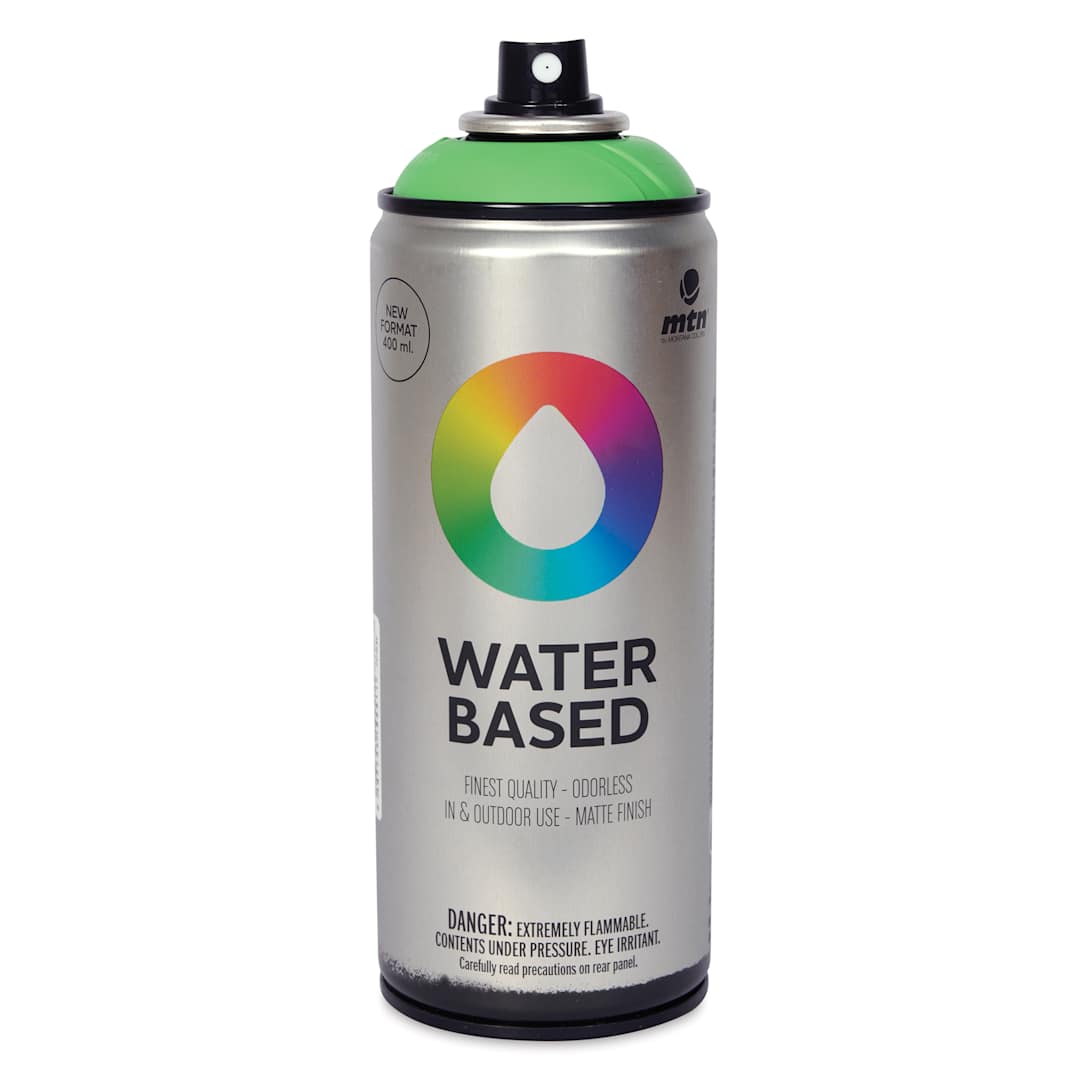 Open in modal - MTN Water Based Spray Paint - Guacamole Green, 400 ml Can