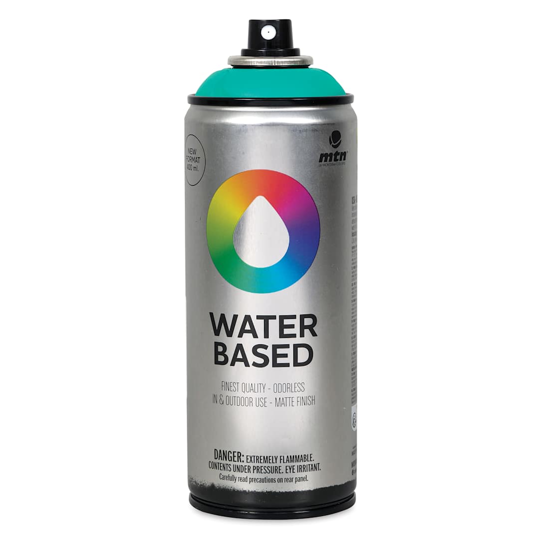 Open in modal - MTN Water Based Spray Paint - UFO Green, 400 ml Can