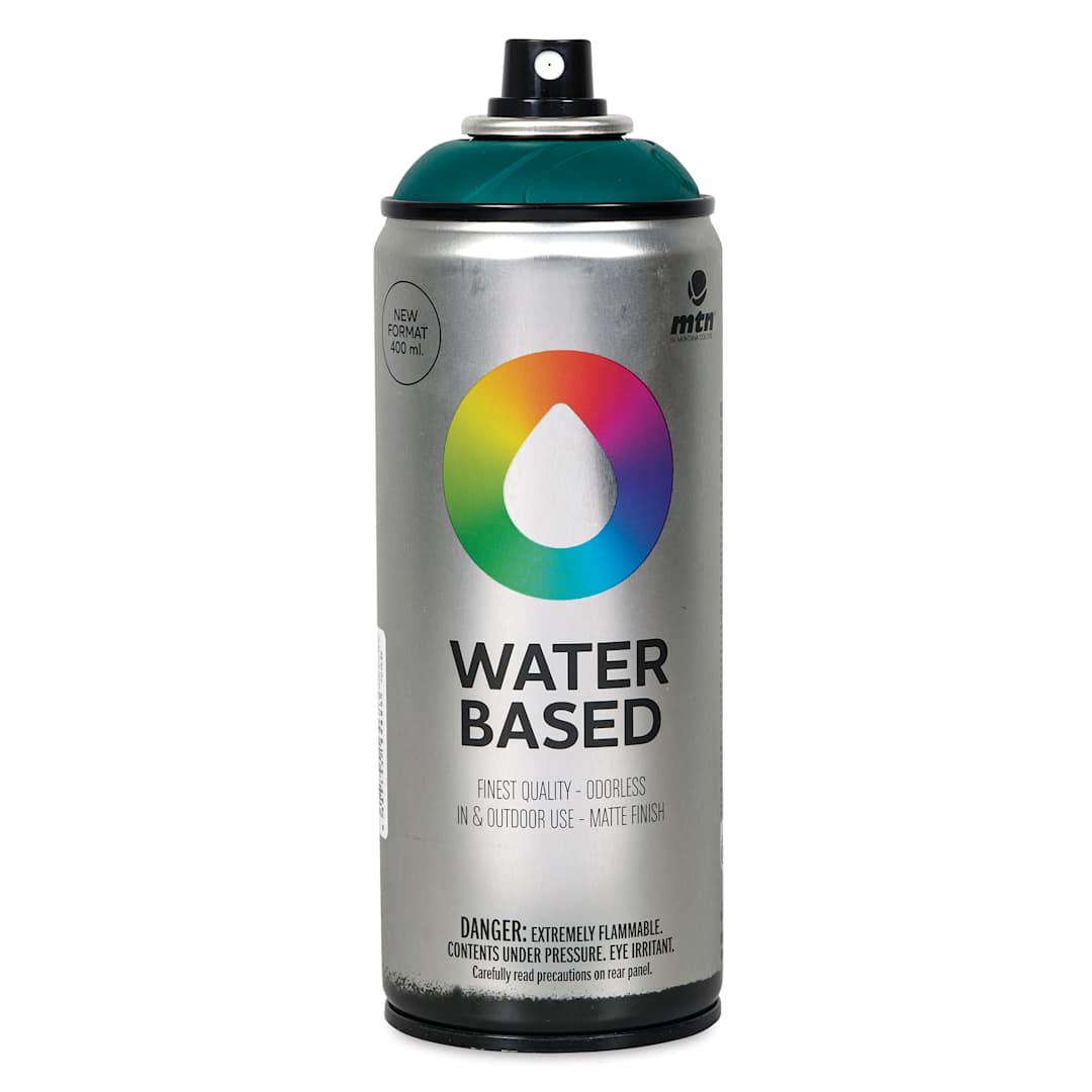 Open in modal - MTN Water Based Spray Paint - Persephone Green, 400 ml Can