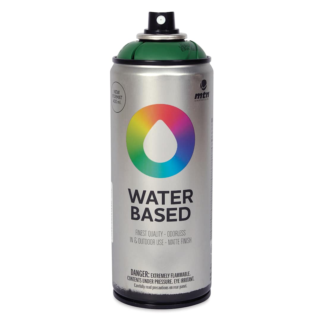 Open in modal - MTN Water Based Spray Paint - Era Green, 400 ml Can