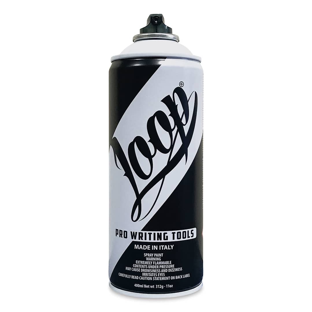 Open in modal - Loop Colors Spray Paint - White, LP100, 400 ml