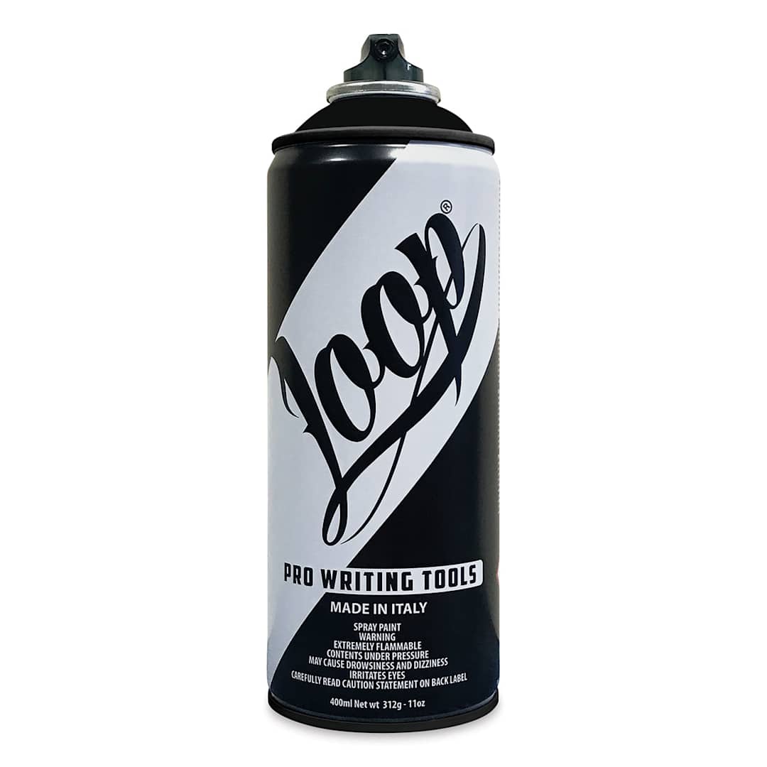 Open in modal - Loop Colors Spray Paint - Black Matte, LP103, 400 ml