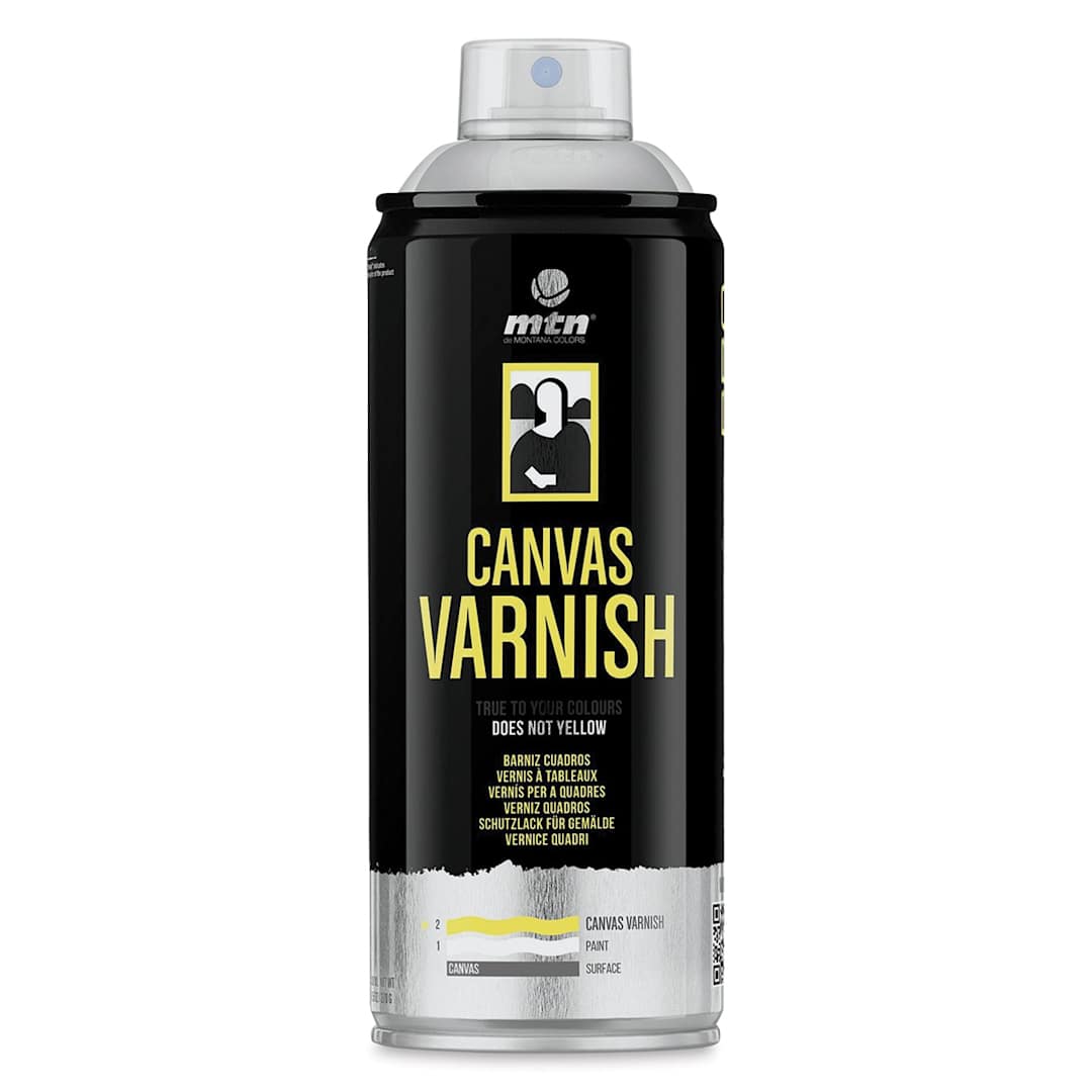 Open in modal - MTN Pro Canvas Spray Varnish - Clear, Gloss, 400 ml