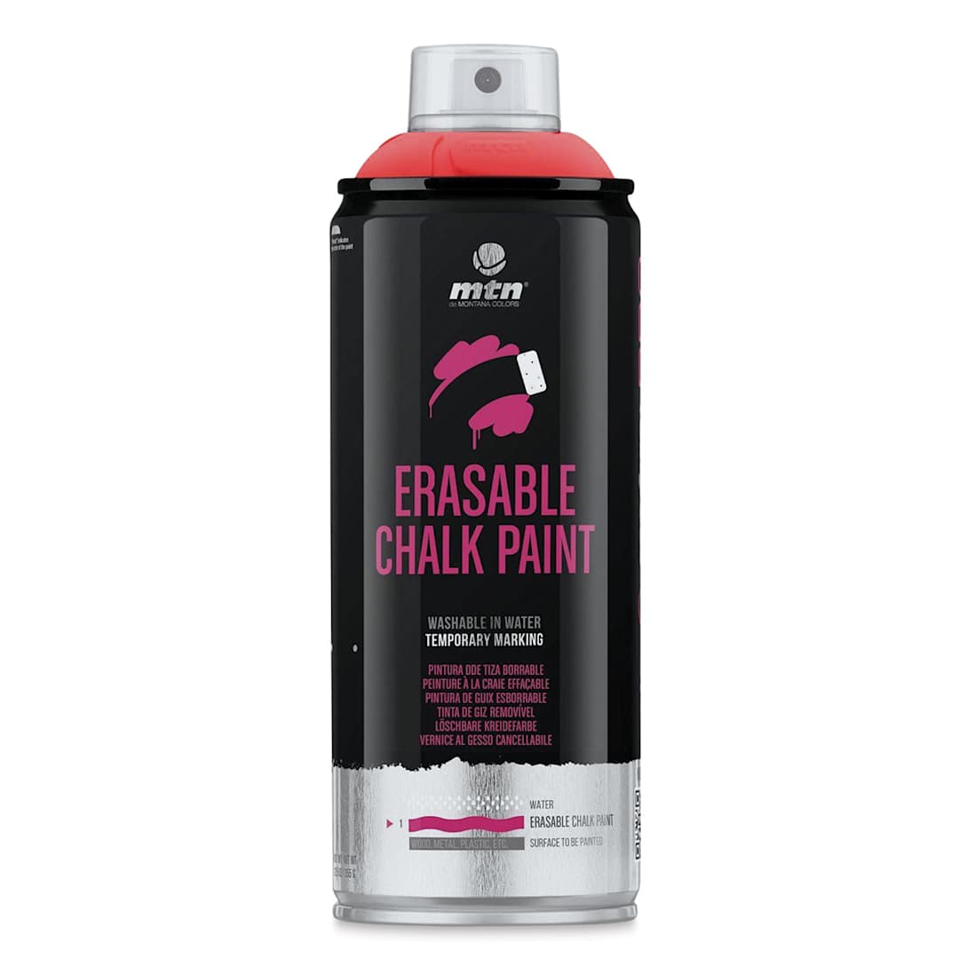 Open in modal - MTN Pro Erasable Chalk Spray Paint - Magenta, 400 ml