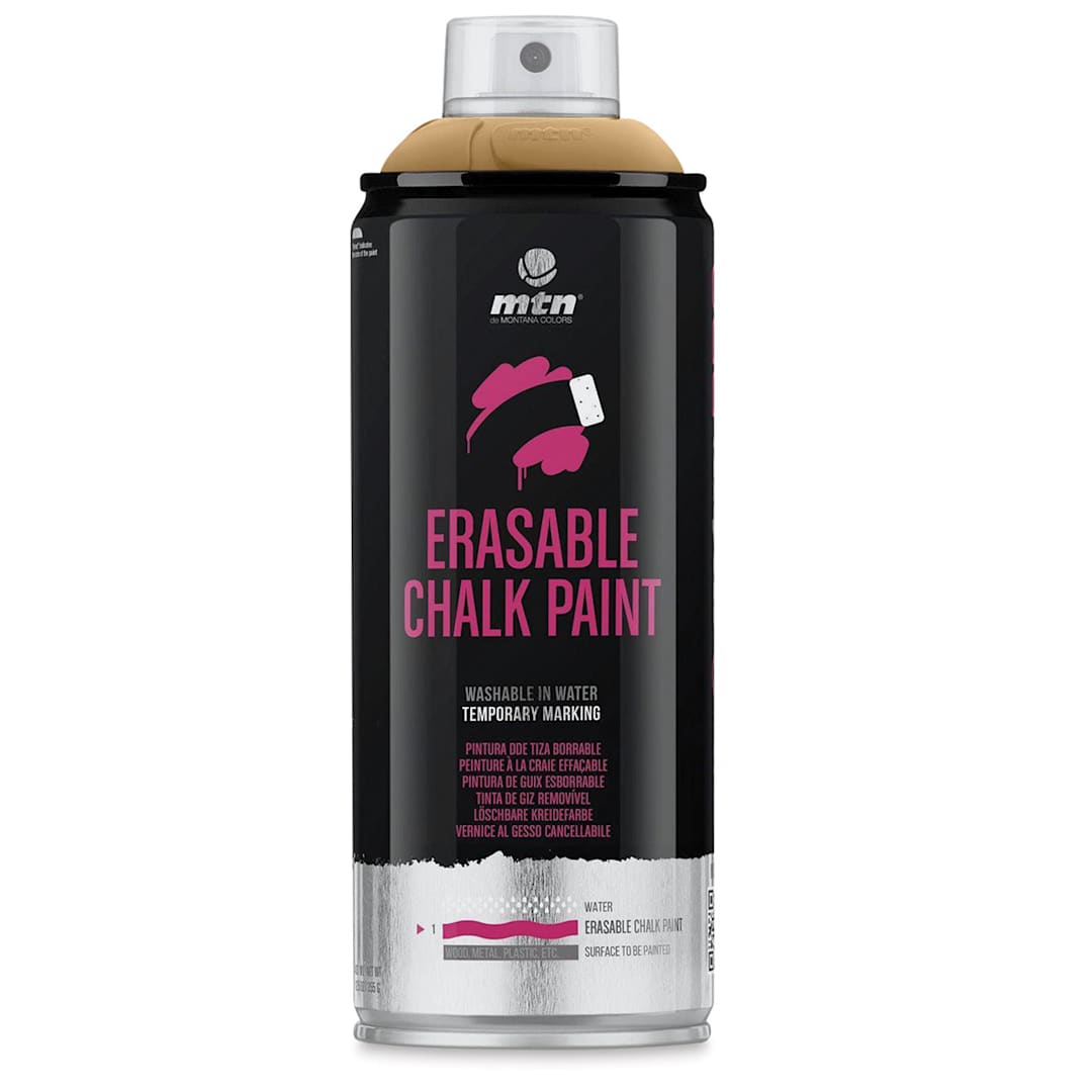 Open in modal - MTN Pro Erasable Chalk Spray Paint - Gold, 400 ml