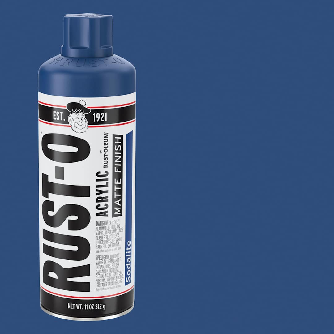 Open in modal - Rust-Oleum Rust-O Artist Acrylic Spray Paint - Sodalite, 11 oz 