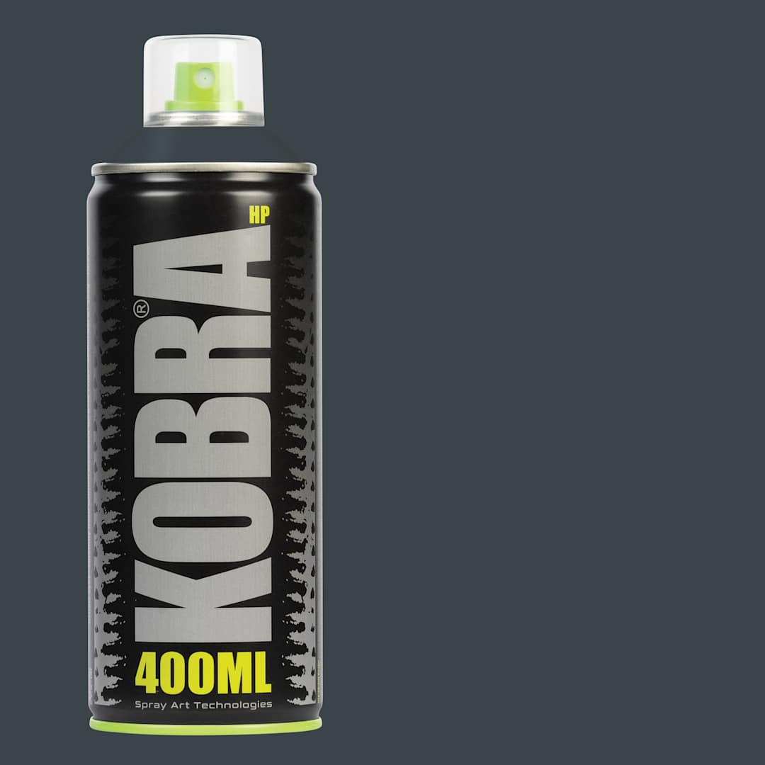 Open in modal - Kobra High Pressure Spray Paint - Binary, 400 ml, Can with swatch