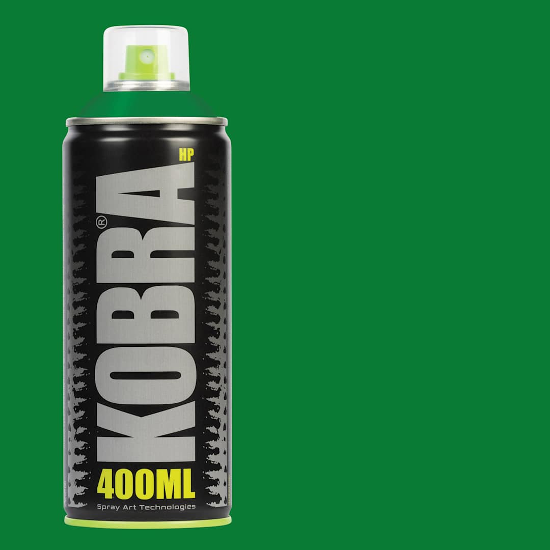 Open in modal - Kobra High Pressure Spray Paint - Basilico, 400 ml, Can with swatch