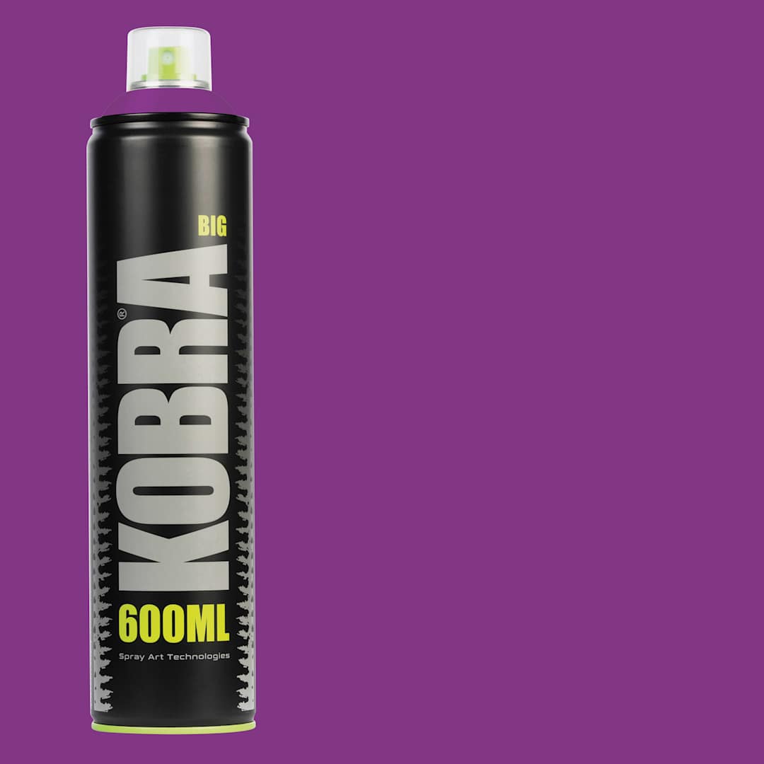 Open in modal - Kobra High Pressure Spray Paint - Prugna, 600 ml, Can with swatch