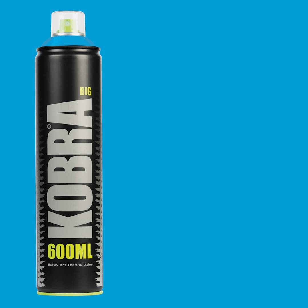 Open in modal - Kobra High Pressure Spray Paint - Skyfall, 600 ml, Can with swatch