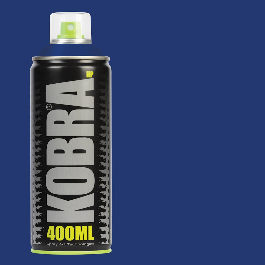 Open in modal - Kobra High Pressure Spray Paint - Zaffiro, 400 ml, Can with swatch