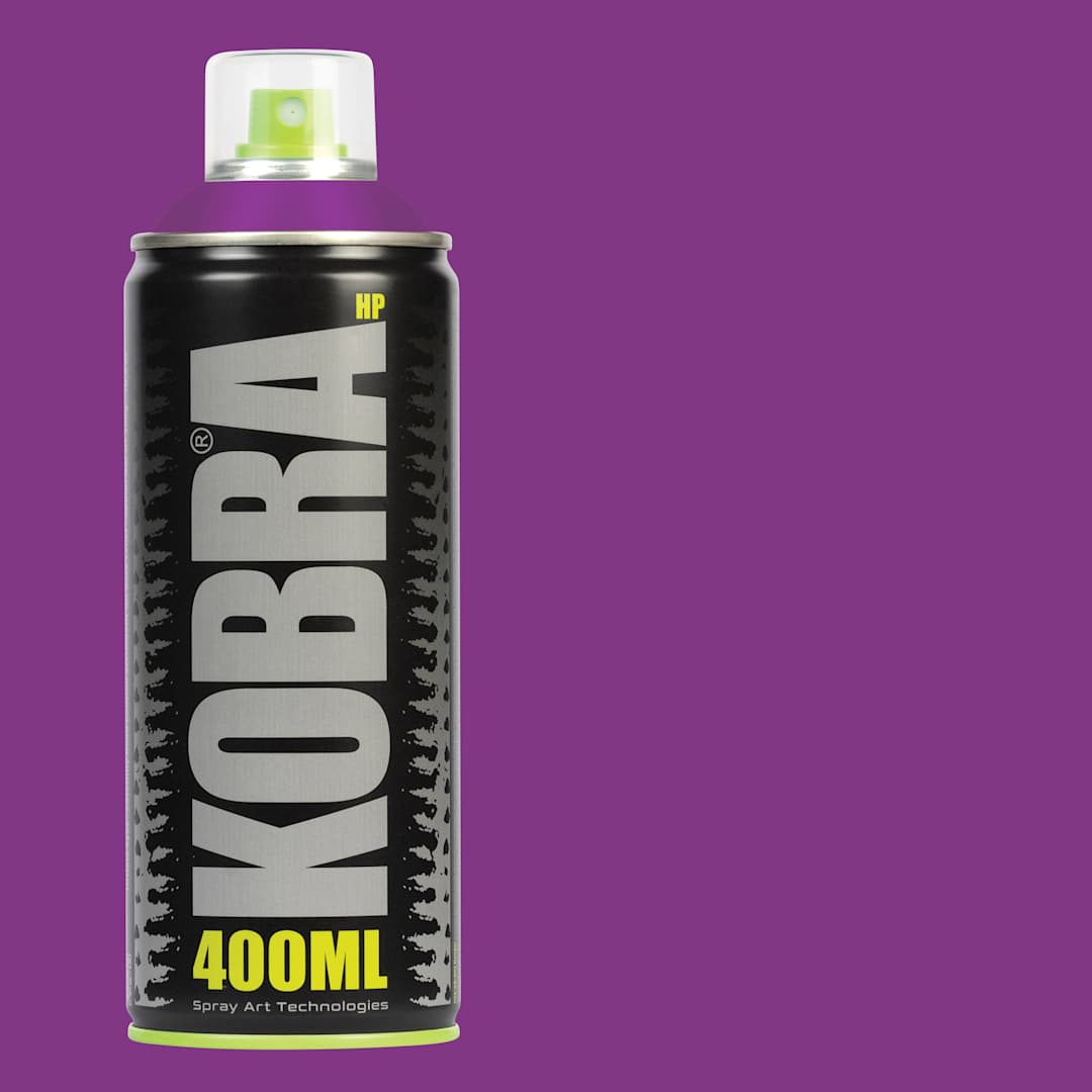 Open in modal - Kobra High Pressure Spray Paint - Prugna, 400 ml, Can with swatch