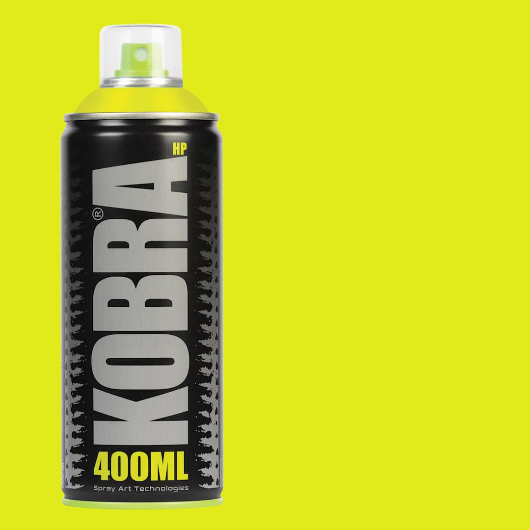 Open in modal - Kobra High Pressure Spray Paint - Day, 400 ml, Can with swatch