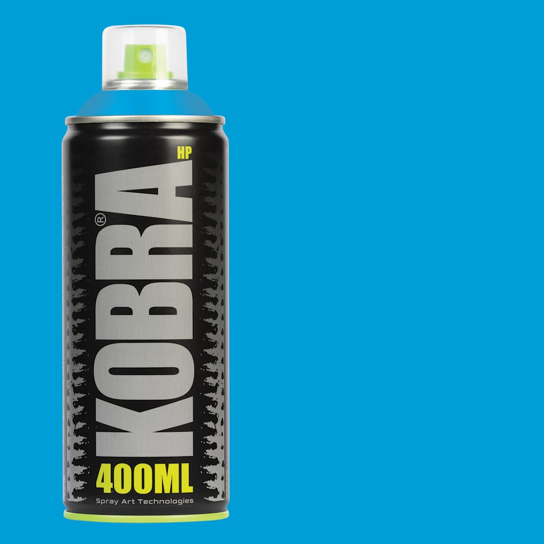 Open in modal - Kobra High Pressure Spray Paint - Skyfall, 400 ml, Can with swatch