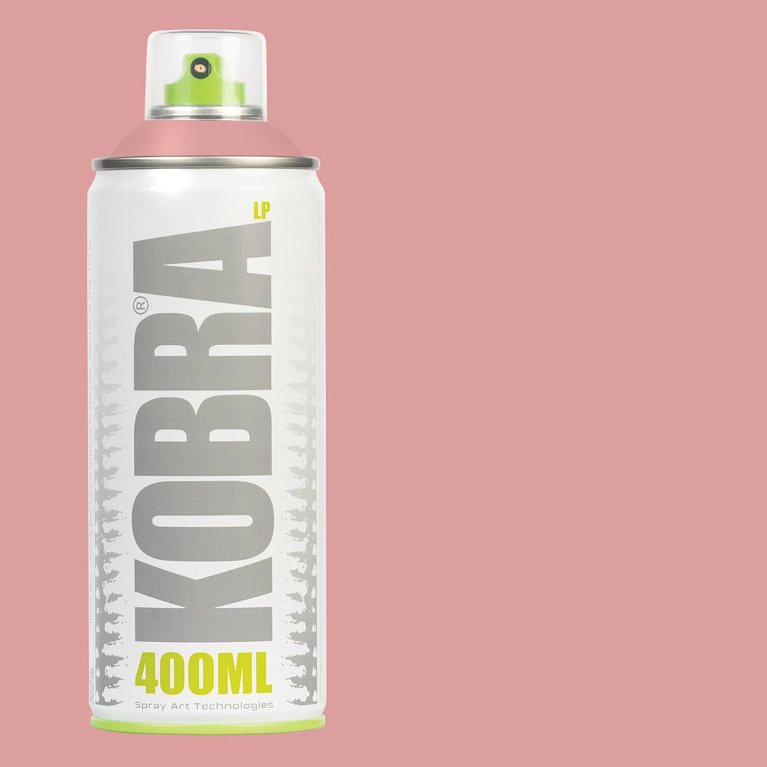 Open in modal - Kobra Low Pressure Spray Paint - Himalaya, 400 ml, Can with swatch