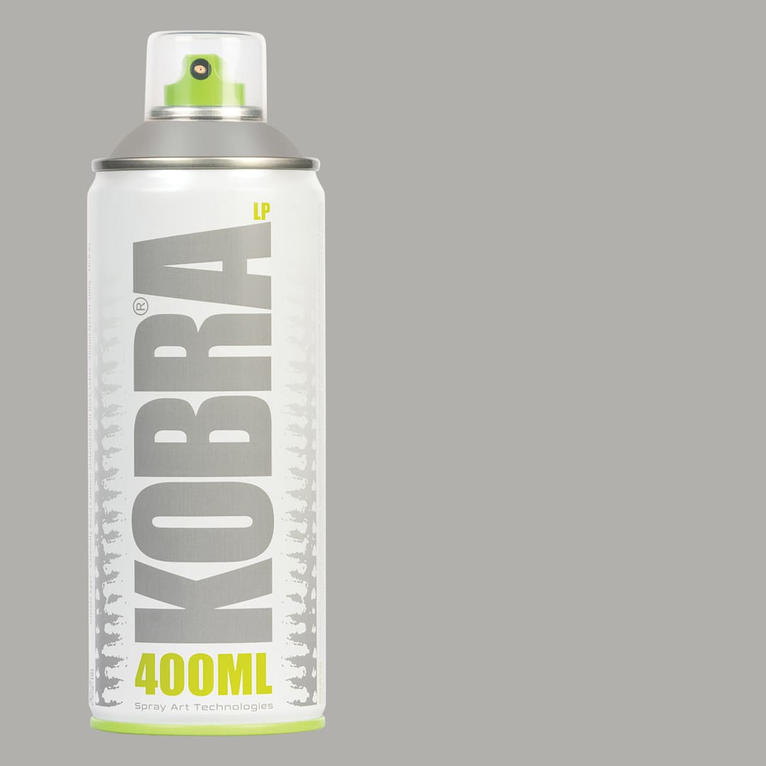 Open in modal - Kobra Low Pressure Spray Paint - Stone, 400 ml, Can with swatch
