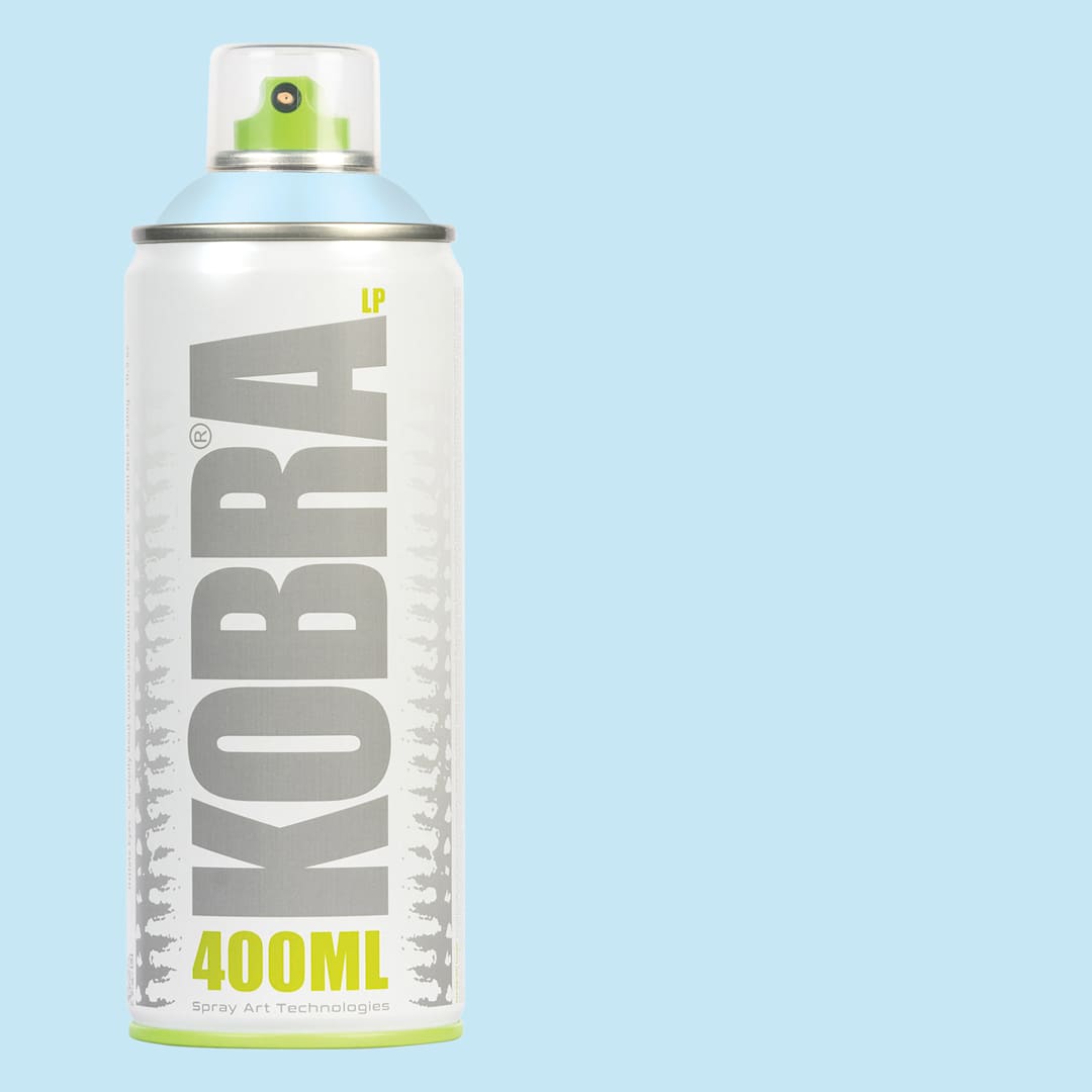 Open in modal - Kobra Low Pressure Spray Paint - Aria, 400 ml, Can with swatch