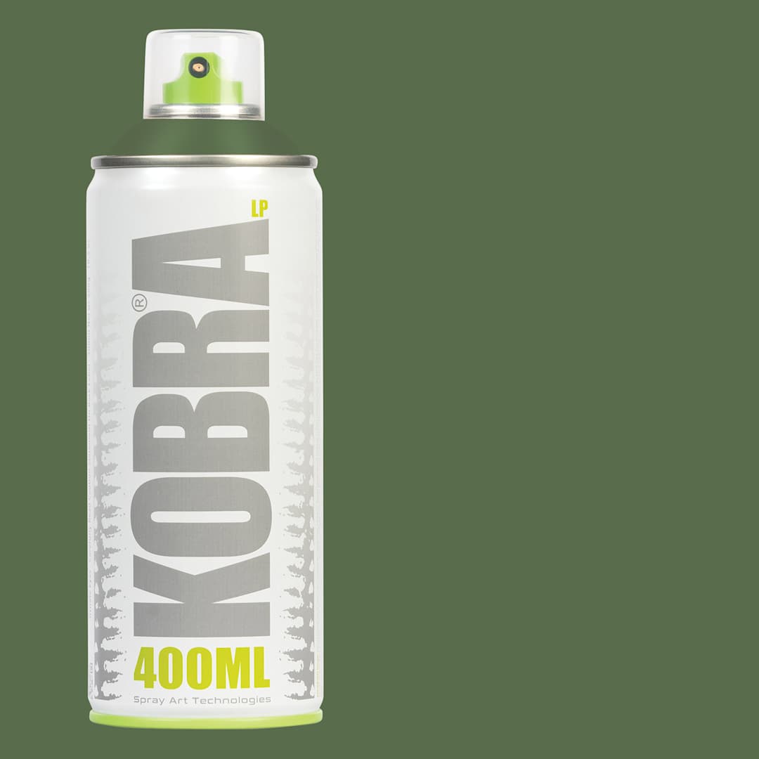Open in modal - Kobra Low Pressure Spray Paint - Troop, 400 ml, Can with swatch