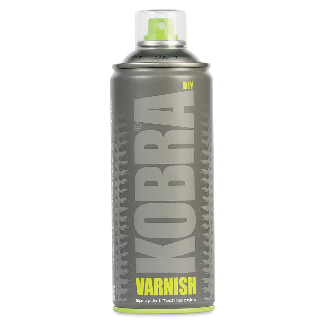 Open in modal - Kobra DIY Spray Varnish - Matte, 400 ml, front of can