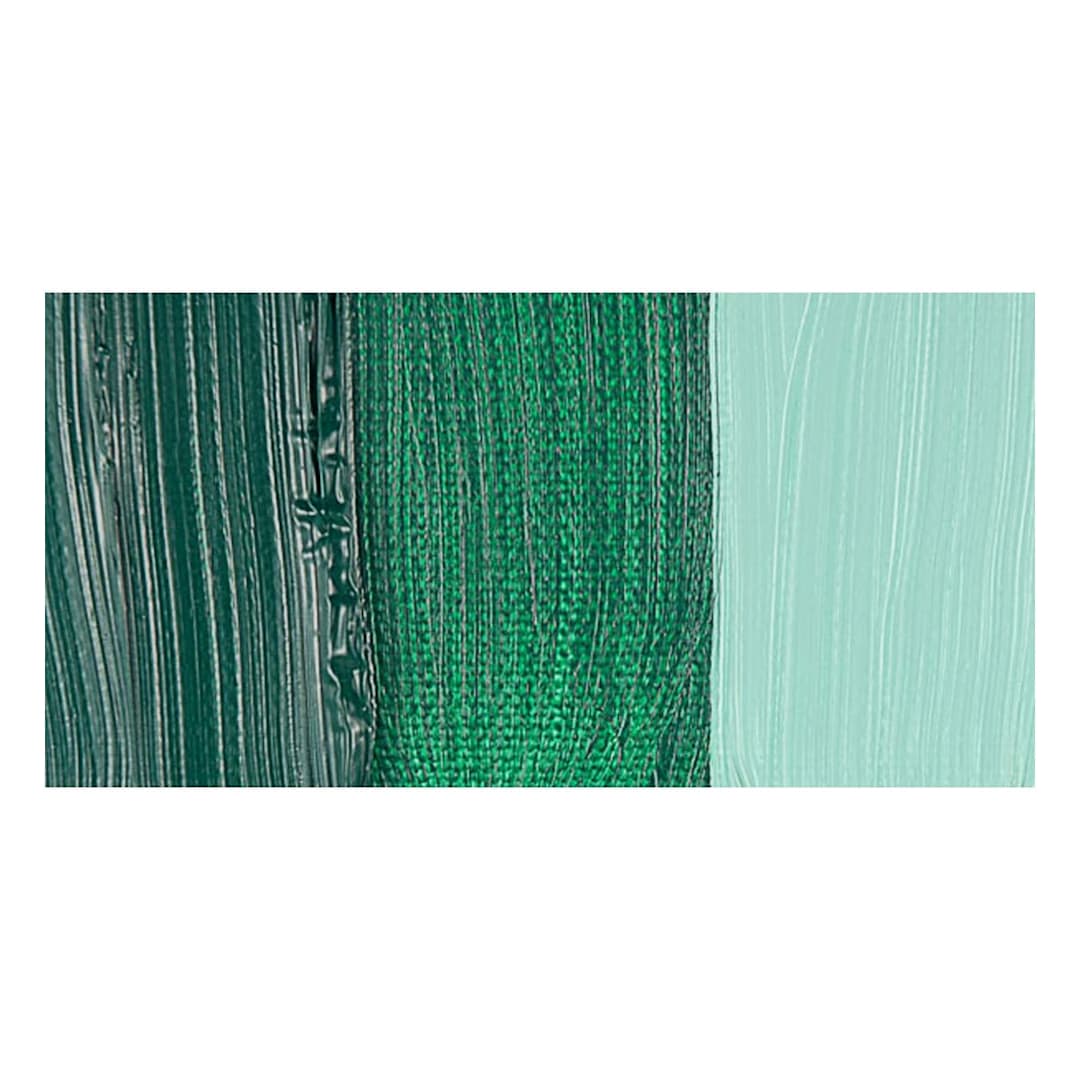 Open in modal - Da Vinci Artsits' Oil Paint - Viridian Green swatch