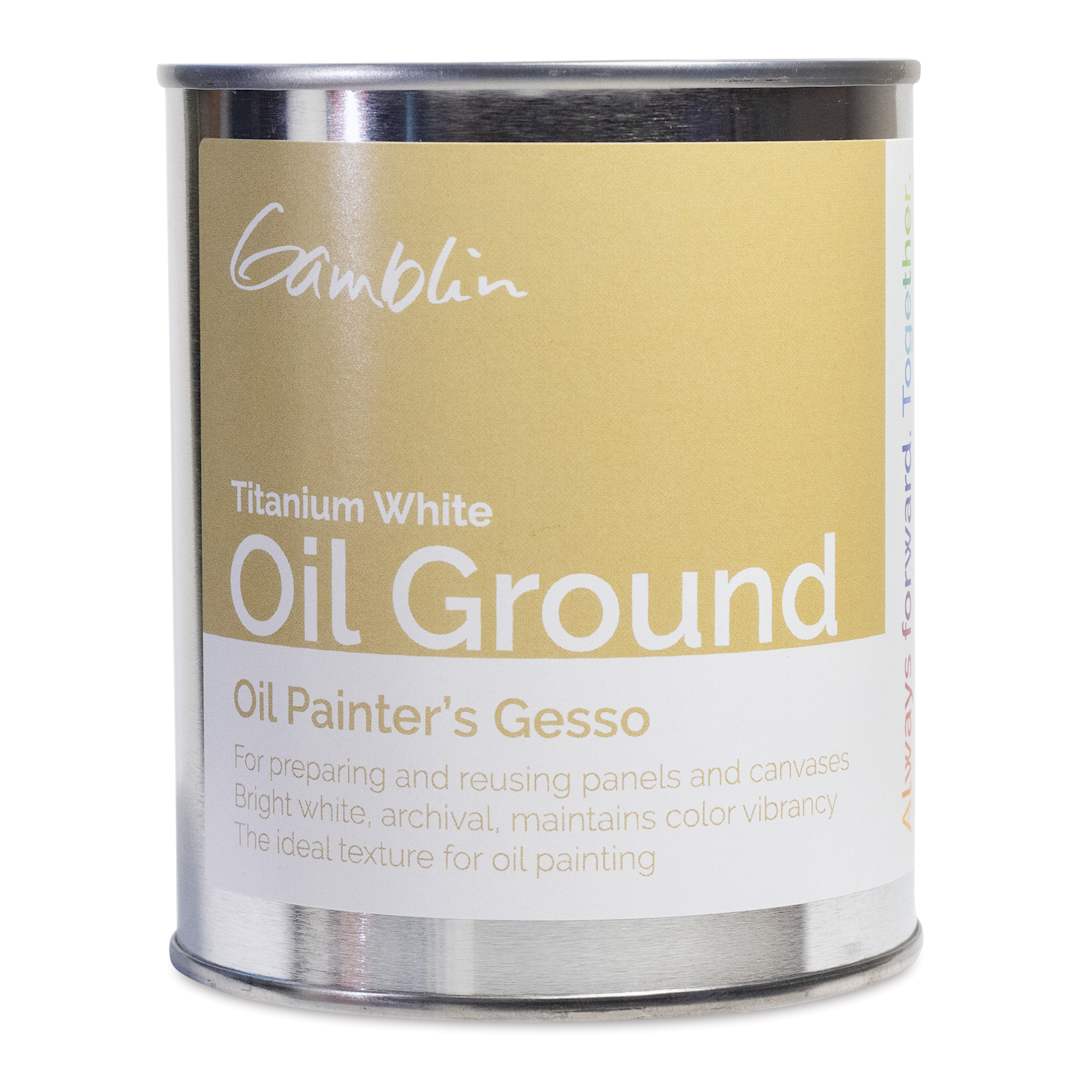 Open in modal - Gamblin Painting Ground - 16 oz can