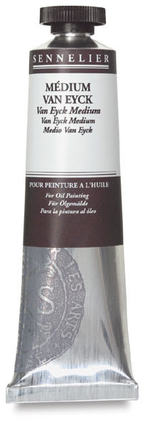Open in modal - Sennelier Van Eyck Gel - 40 ml Tube shown upright
