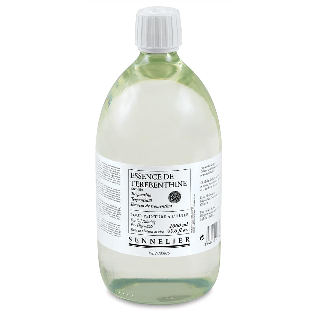 Open in modal - Sennelier Rectifed Turpentine Spirits - Front of bottle
