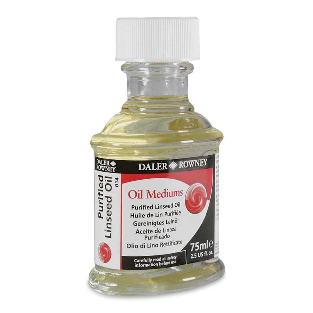 Open in modal - Daler-Rowney Purified Linseed Oil - 75 ml bottle