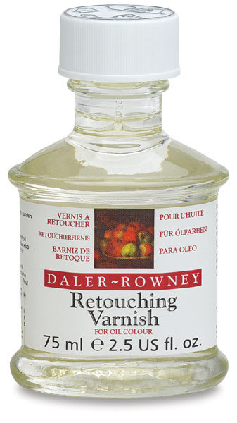 Open in modal - Daler-Rowney Retouching Varnish - Front of 75 ml bottle
