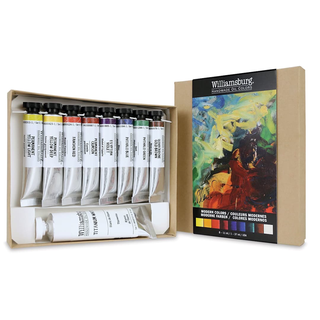 Open in modal - Williamsburg Handmade Oil Paints - Modern Colors Set