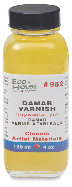 Open in modal - Eco-House Oil Mediums - Damar Varnish 4 oz