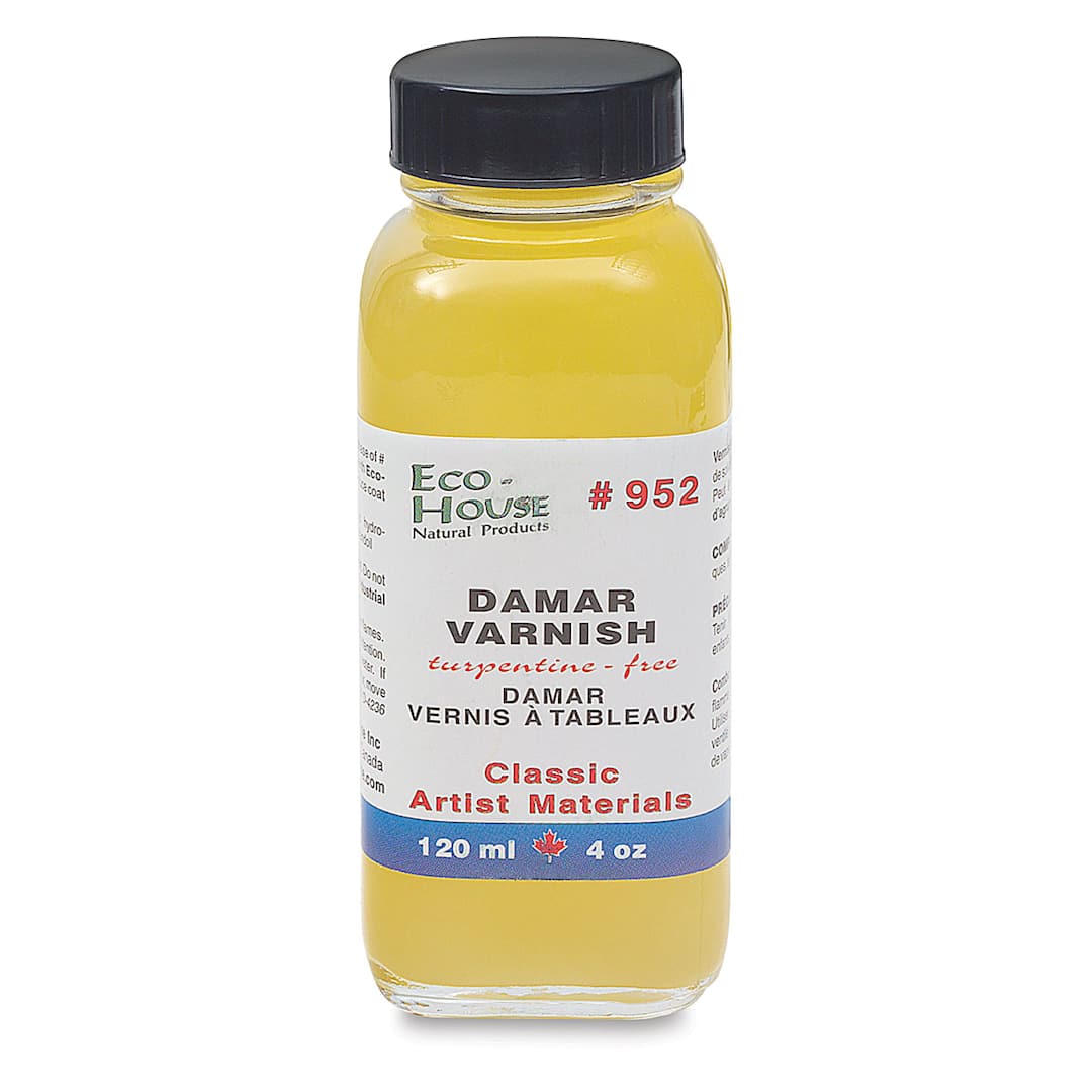 Open in modal - Eco-House Damar Varnish - 4 oz bottle