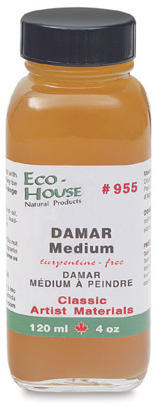 Open in modal - Eco-House Oil Mediums - Heavy Damar Medium 4 oz