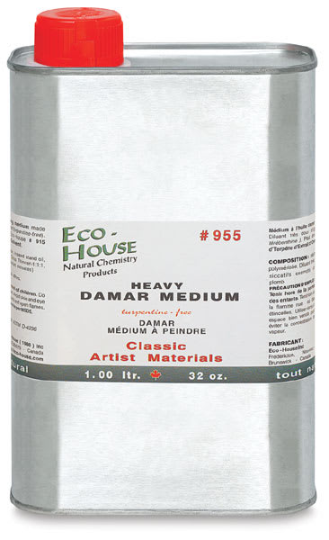 Open in modal - Eco-House Oil Mediums - Heavy Damar Medium 32 oz 