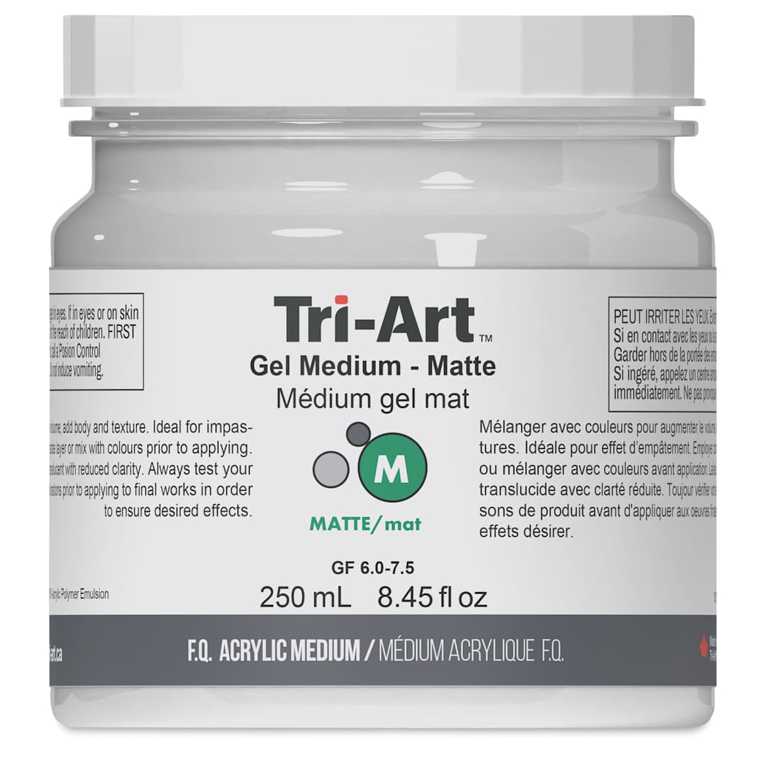 Open in modal - Tri-Art Acrylic Gel Medium - Matte, 250 ml