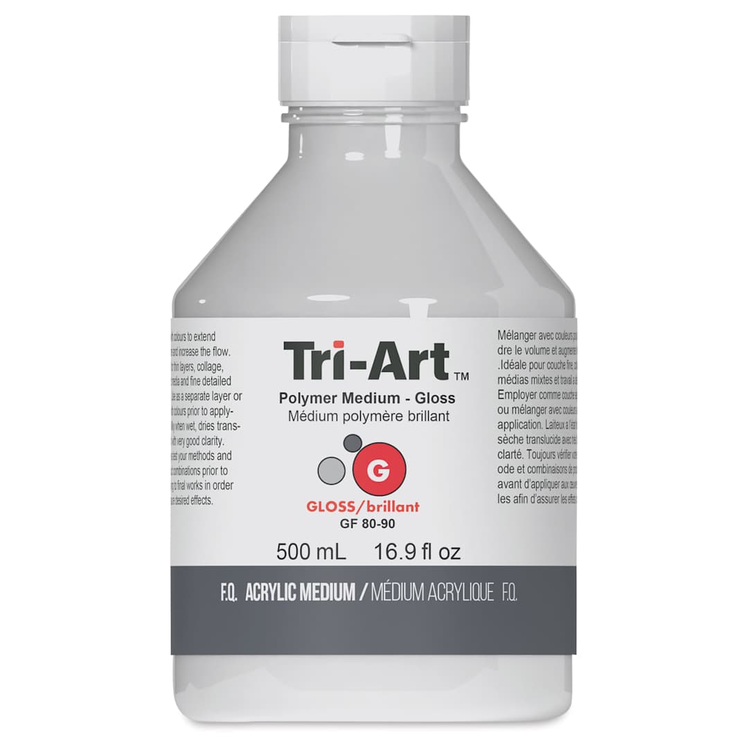 Open in modal - Tri-Art Acrylic Polymer - Gloss, 500 ml