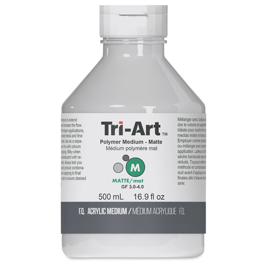 Open in modal - Tri-Art Acrylic Polymer - Matte, 500 ml