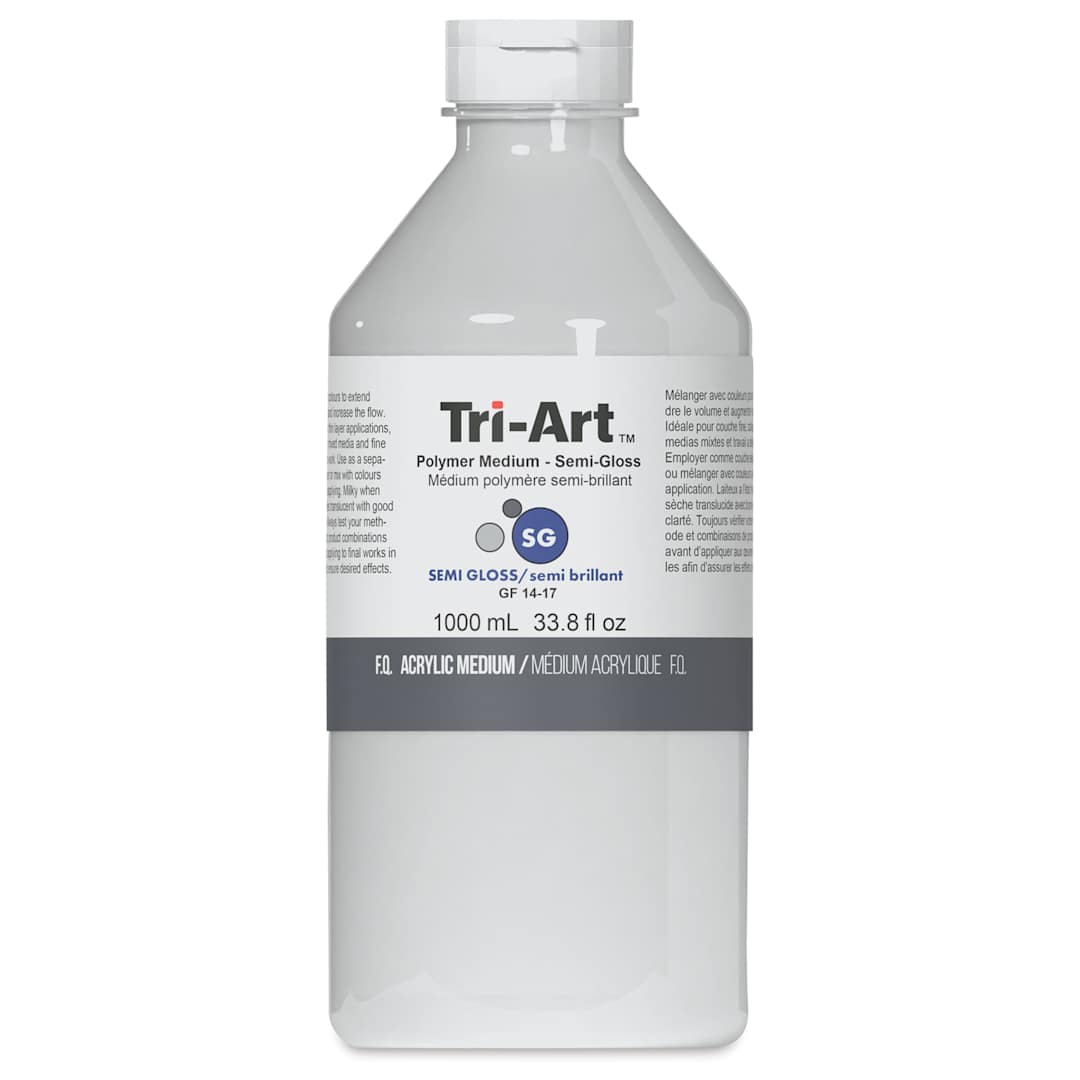 Open in modal - Tri-Art Acrylic Polymer - Semi-Gloss, 1 L
