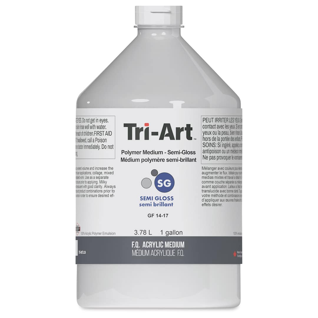 Open in modal - Tri-Art Acrylic Polymer - Semi-Gloss, 3.78 L
