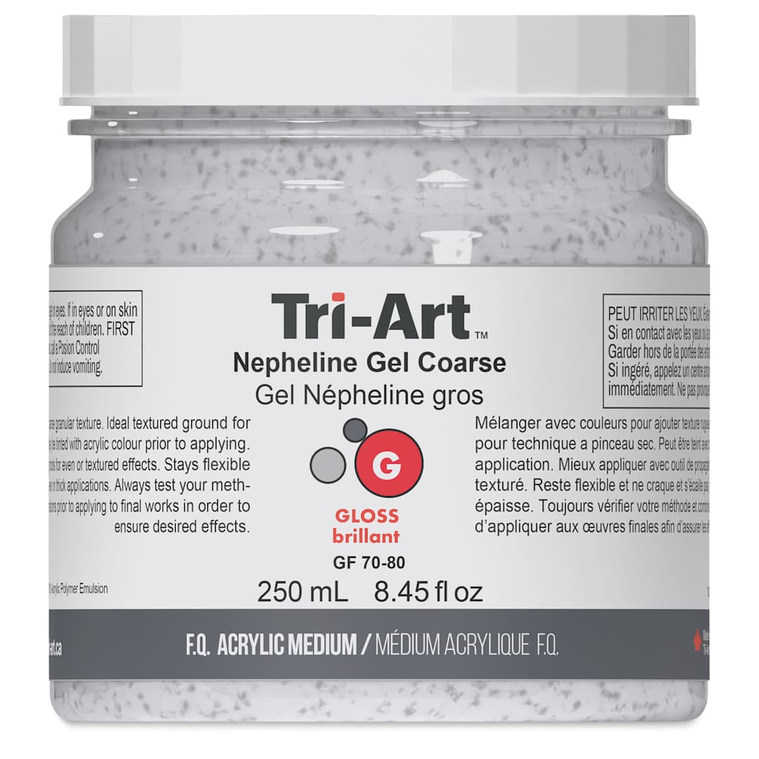 Open in modal - Tri-Art Nepheline Gel Medium - Front of 250 ml bottle
