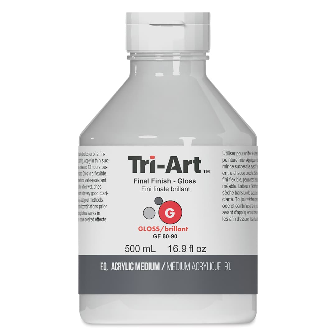 Open in modal - Tri-Art Acrylic Final Finish - Gloss, 500 ml, Bottle