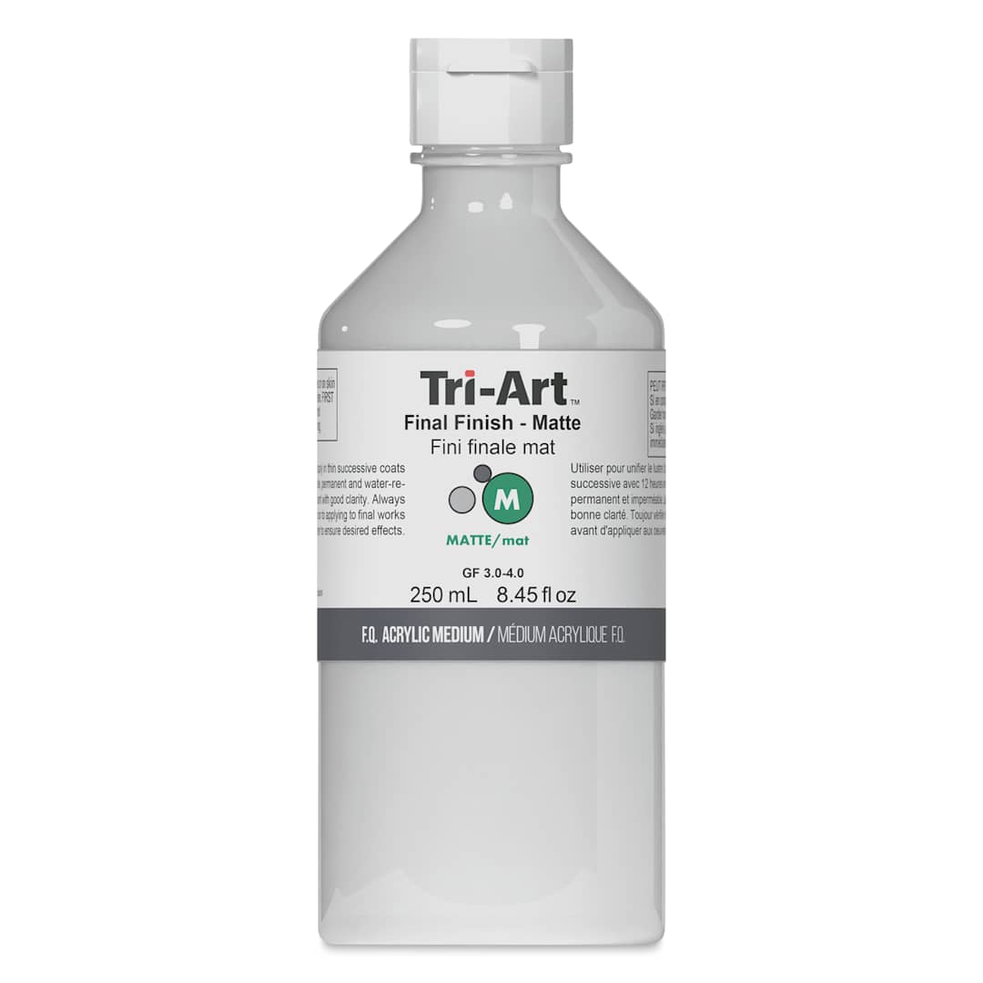 Open in modal - Tri-Art Acrylic Final Finish - Matte, 250 ml, Bottle