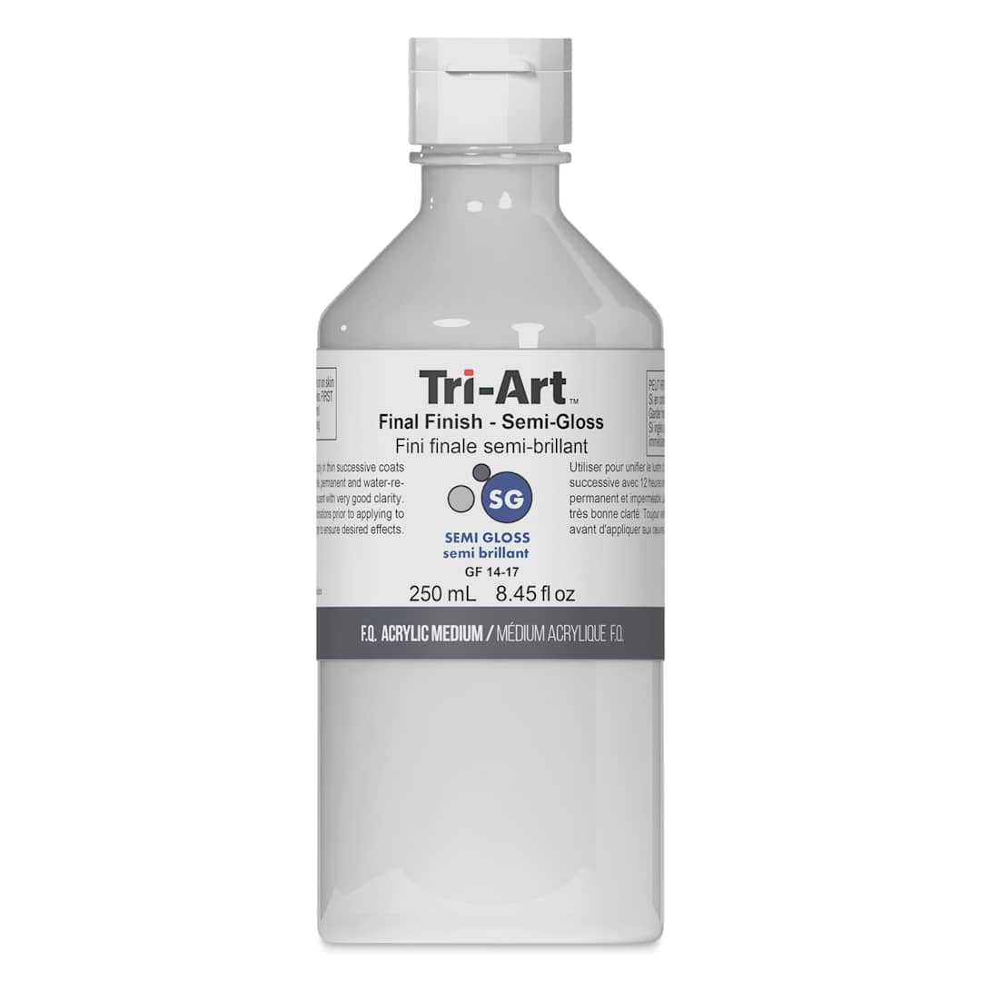 Open in modal - Tri-Art Acrylic Final Finish - Semi Gloss, 250 ml, Bottle