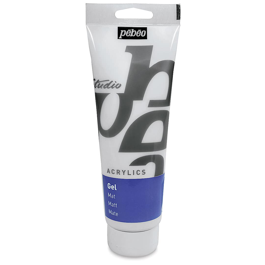 Open in modal - Pebeo Studio Gel Medium - Matte Gel, 250 ml jar